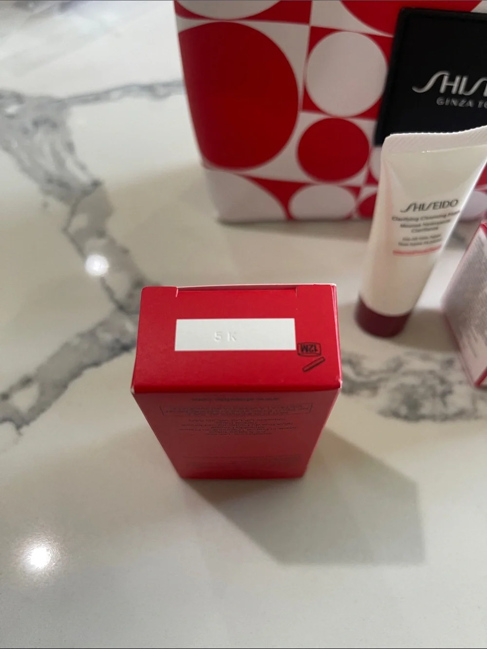 Shiseido set 5 pieces